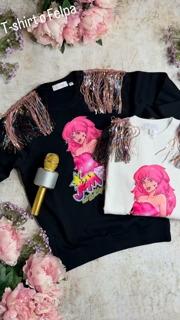 T-shirt Huntrix manica lunga - Frange