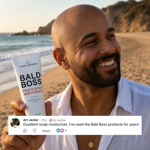 No More Itchy Scalp for Bald Men
