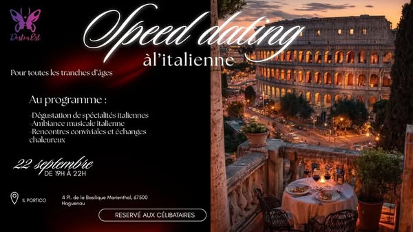 Speed dating à l'Italienne