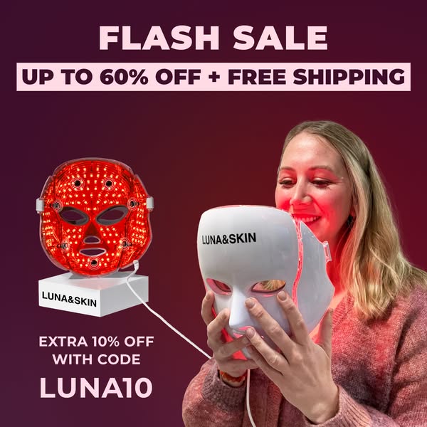 7 LED Colours + Microcurrent for Firm, Lifted Skin