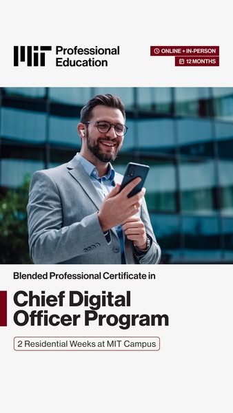 Enroll now and live the MIT Experience.