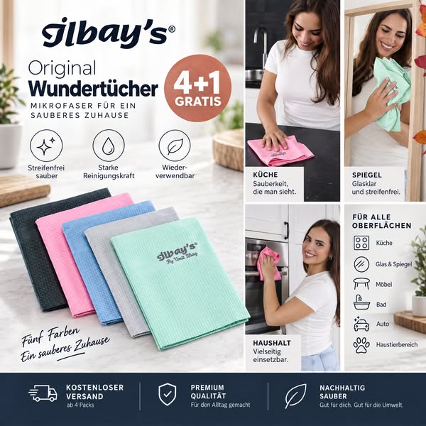 ILBAYS Original Wundertücher