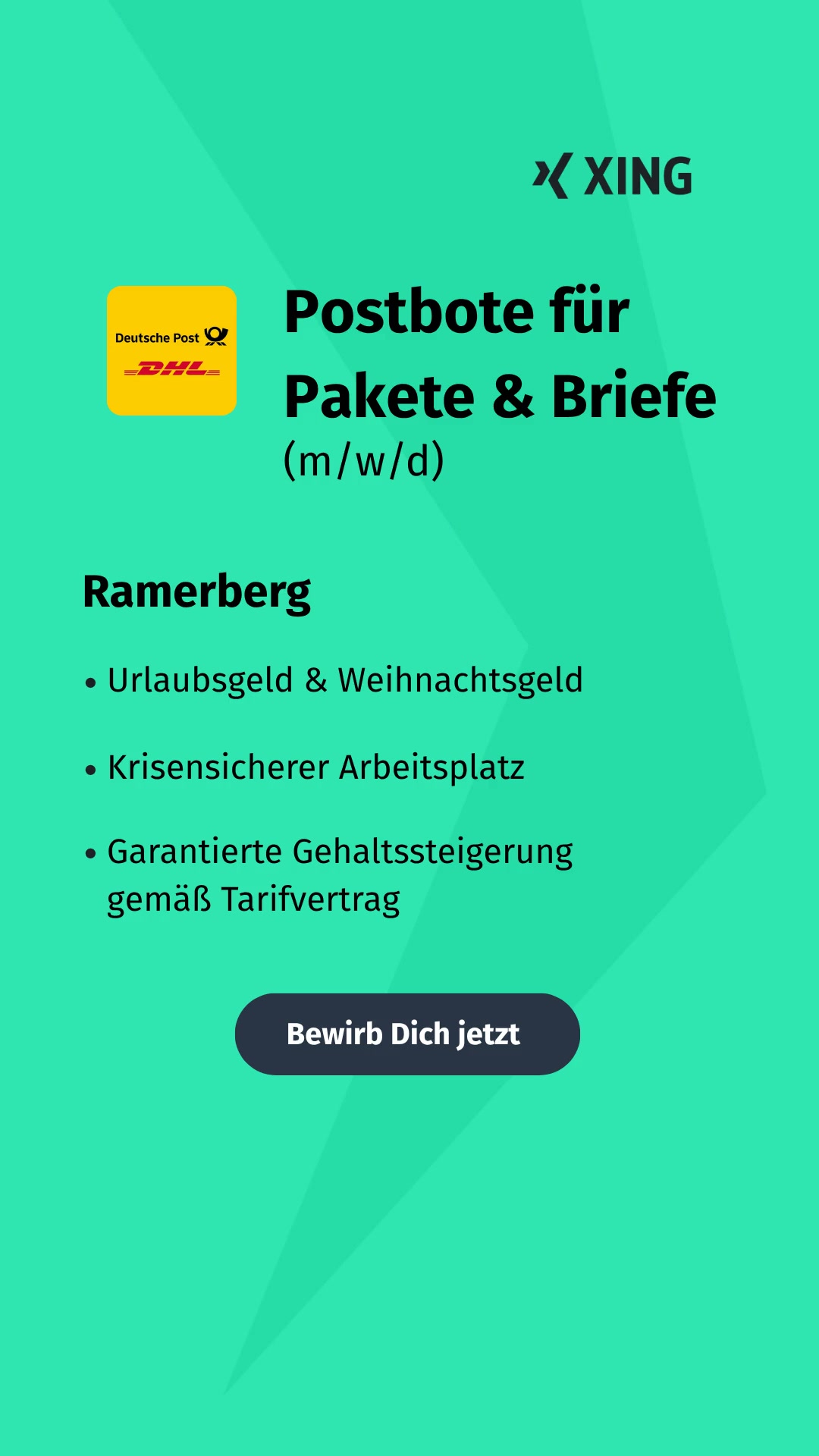 Postbote (m/w/d) in Ramerberg