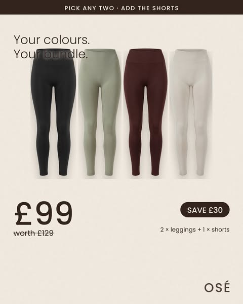Pick Any Two + Shorts · £99