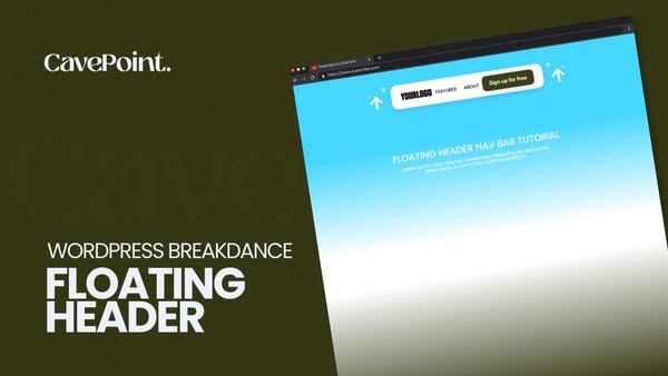 Create No-code Floating Menu Bar