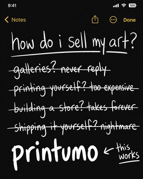 Print on Demand for Artists