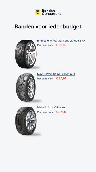 Tot 30% goedkopere autobanden