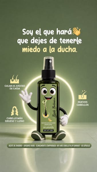 Combate la caída del cabello de forma natural