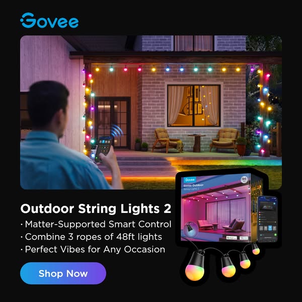 Govee Smart Outdoor String Lights 2