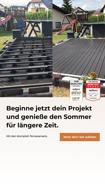 Starte jetzt dein DIY-Terrassen Projekt