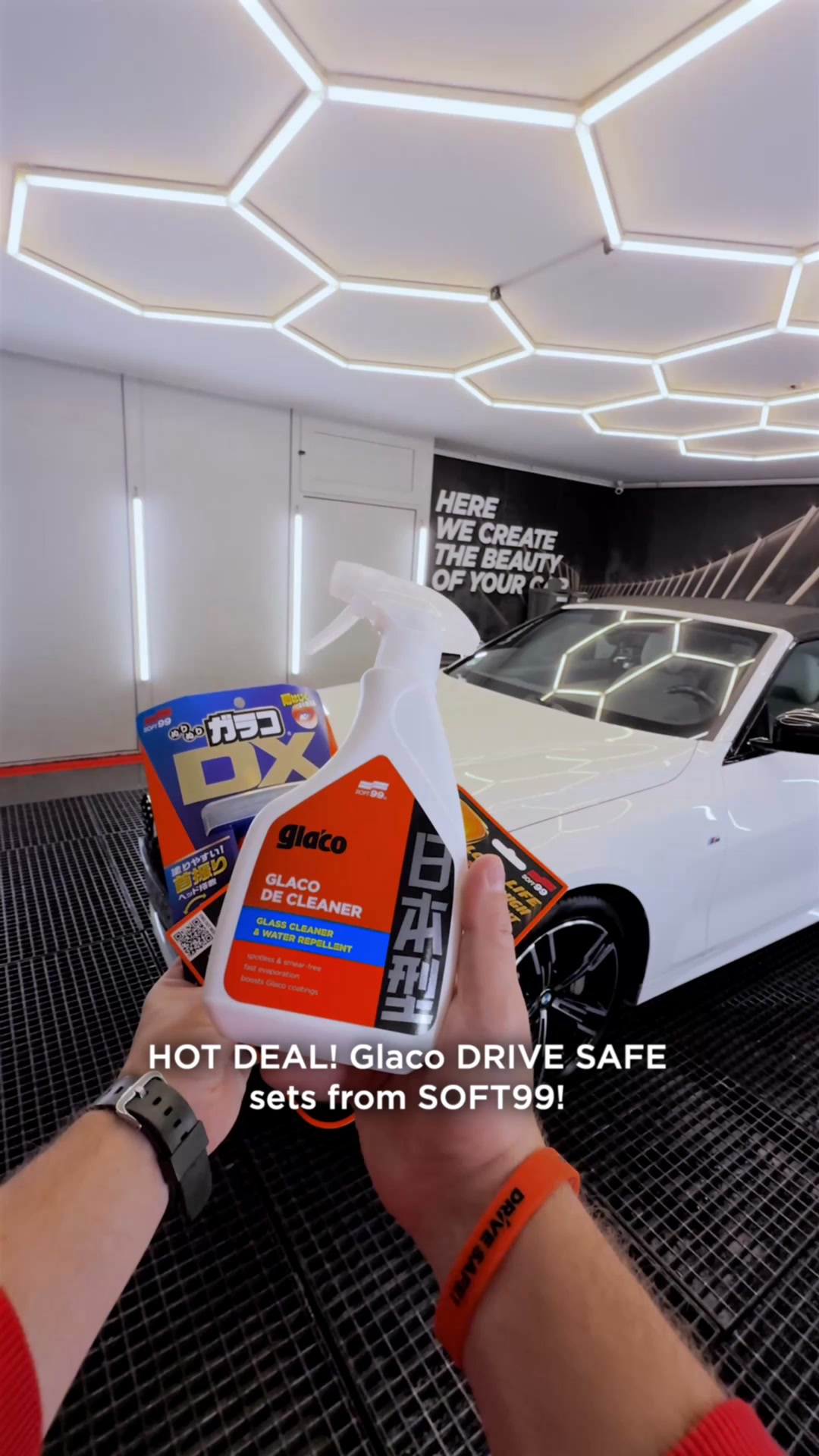 Get your FREE Glaco De Cleaner today!