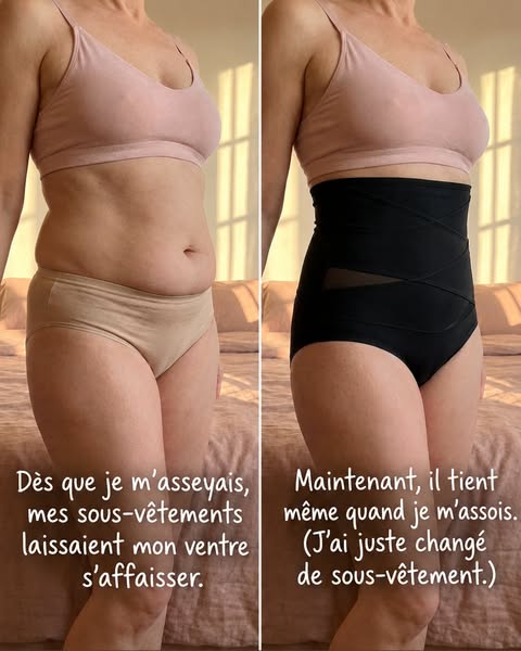 Je n'ai changé qu'une chose : mon sous-vêtement