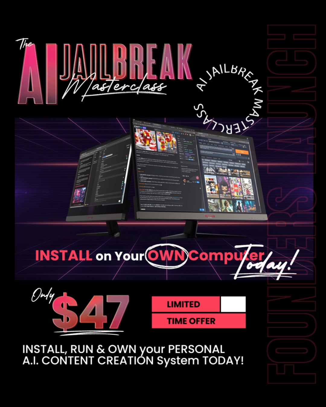 Never PAY $$$ for A.I. Again!