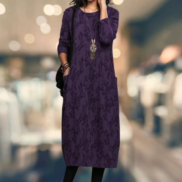 Paloma - Vestido de Invierno Suave Casual