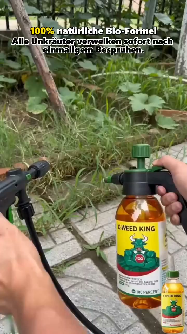 Ohne Glyphosat ‑ Sicher für Kinder & Haustiere – Unkrautvernichter aus deutschem Lager