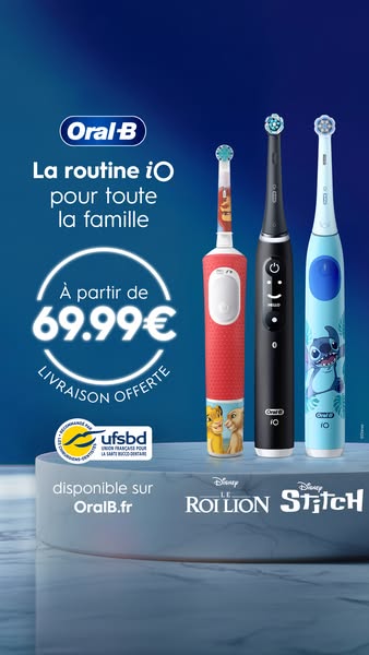 Découvrez la routine Oral-B iO !