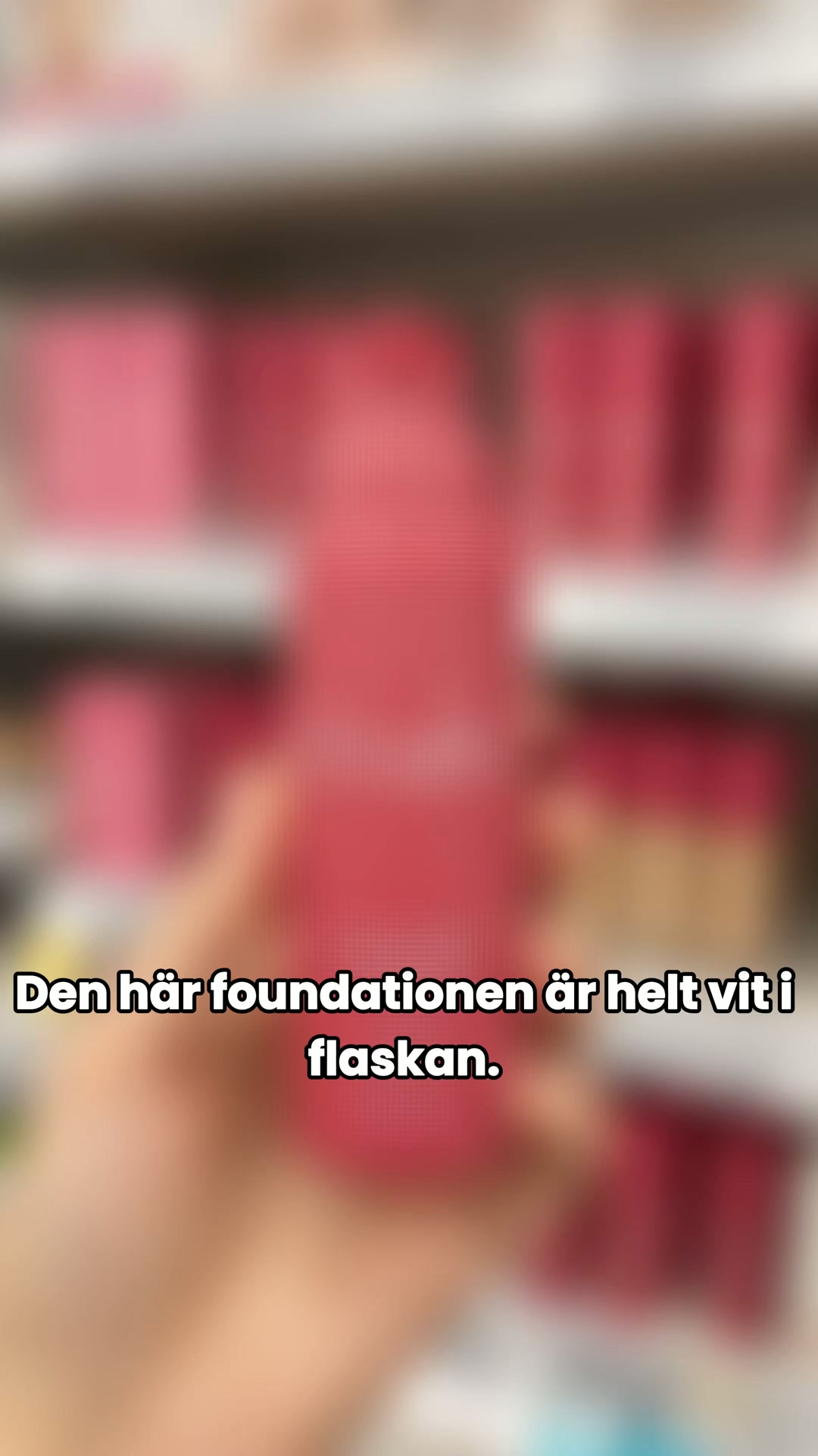 Hon trodde inte på det heller
