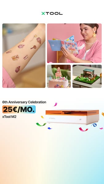 xTool M2 ab 25 €/Mo.