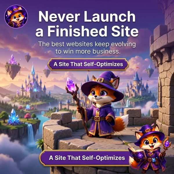 A Site That Self-Optimizes