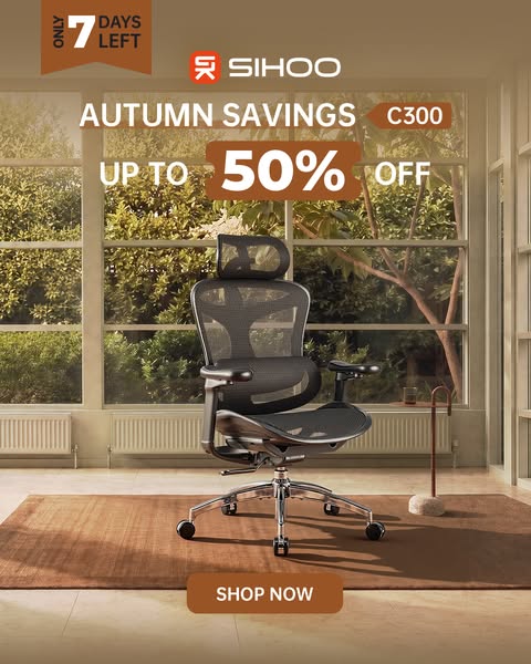 Sihoo Autumn Savings: Up to 50% Off