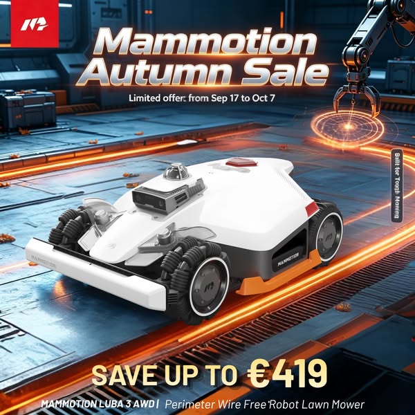 Mammotion Autumn Sale