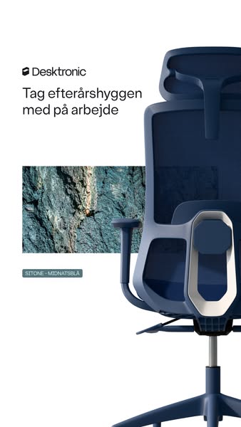 Hyggeligt efterår, bedre skrivebord