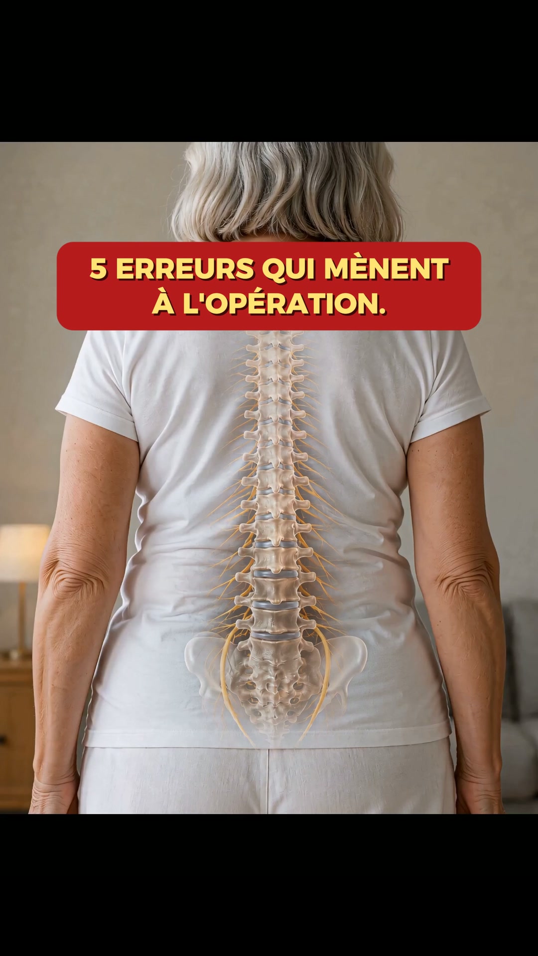 Faites le premier pas vers une vie sans douleur