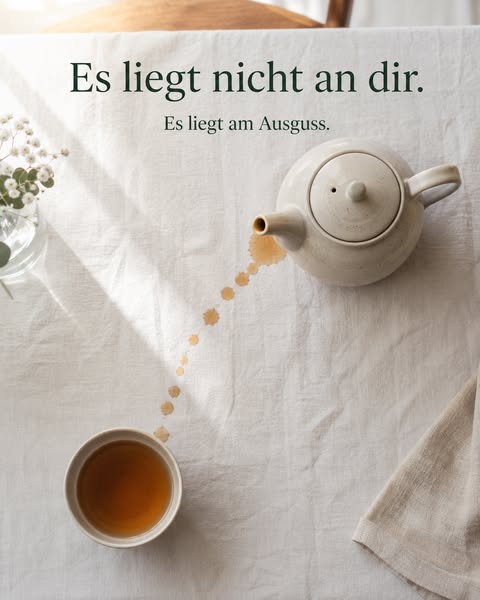 Saubere Tischdecken. Endlich.
