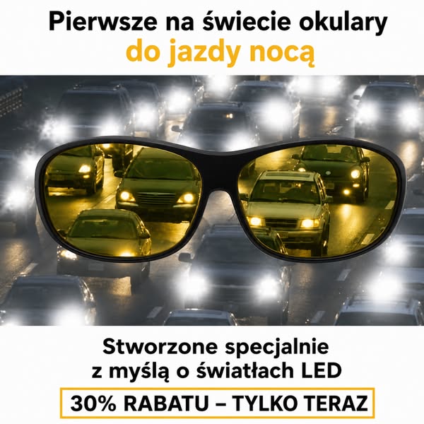 Koniec z oślepiającymi światłami po zmroku!