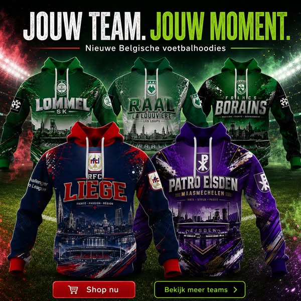 DRAAG JE CLUBTROTS!