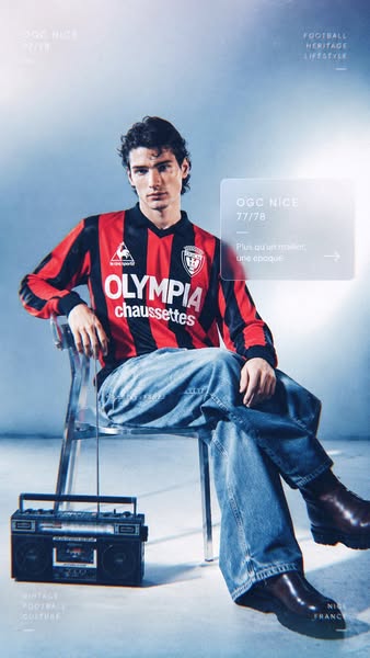 OGC NICE 1977/78 — PAYEZ 2, RECEVEZ LE 3ᵉ GRATUIT
