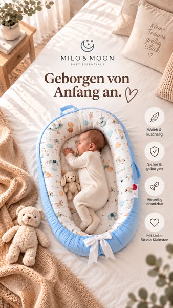 Kuschelige Momente von Anfang an.