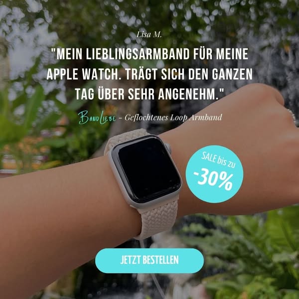 Dein neues Apple Watch Armband