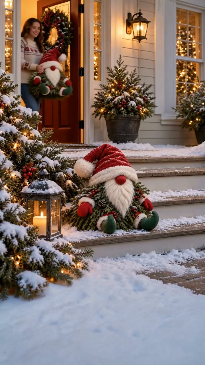 Your Porch Just Found Its Christmas Personality!