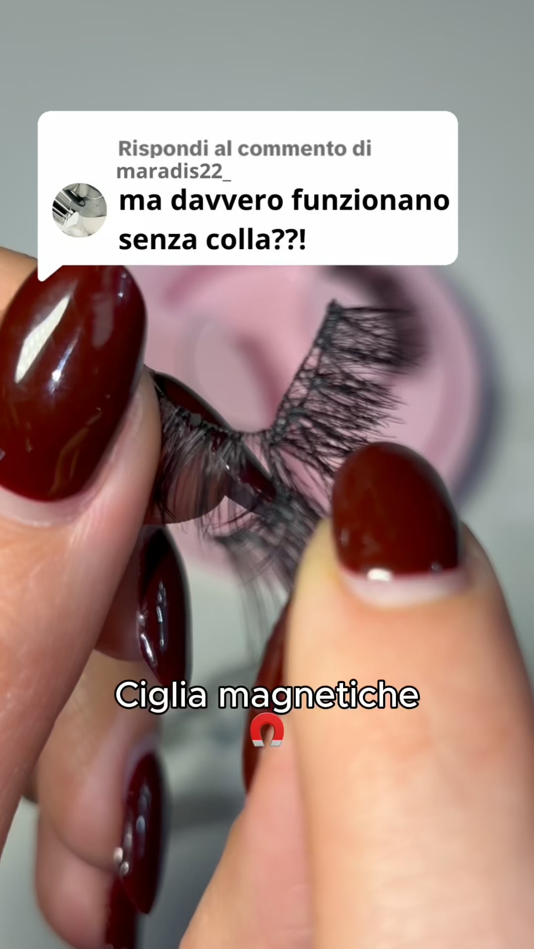 Ciglia magnetiche con zero colla!