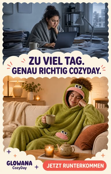 Zu viel Tag. Genau richtig CozyDay.