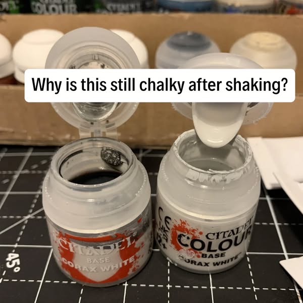 I couldn't get a smooth coat of white to save my life. Turns out my brush wasn't the problem.