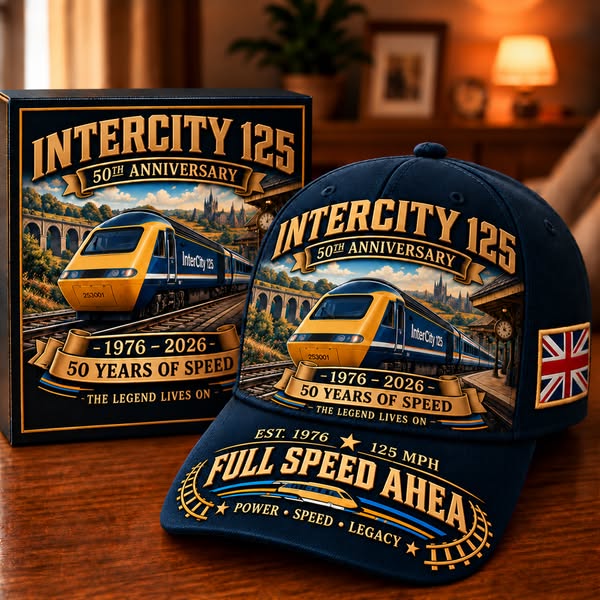 InterCity 125 50th Anniversary Commemorative Cap