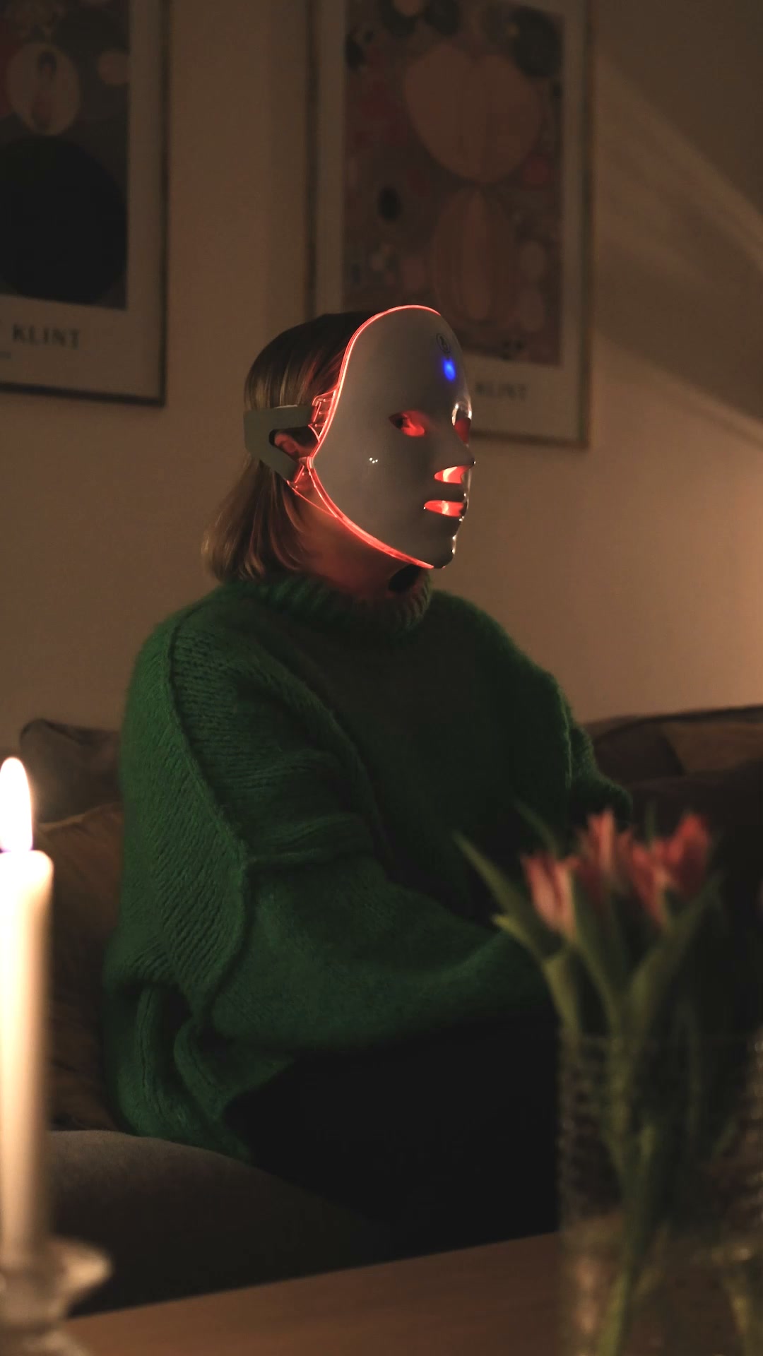 Ansiktsmask - Ljusterapi 7-i-1