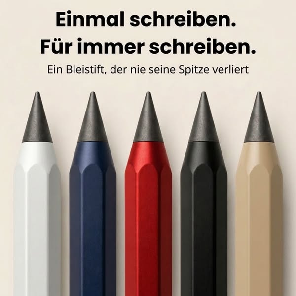 Verabschieden Sie sich von Einweg-Bleistiften