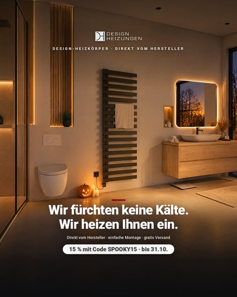 Halloween-Deal: 15 % bis 31.10.