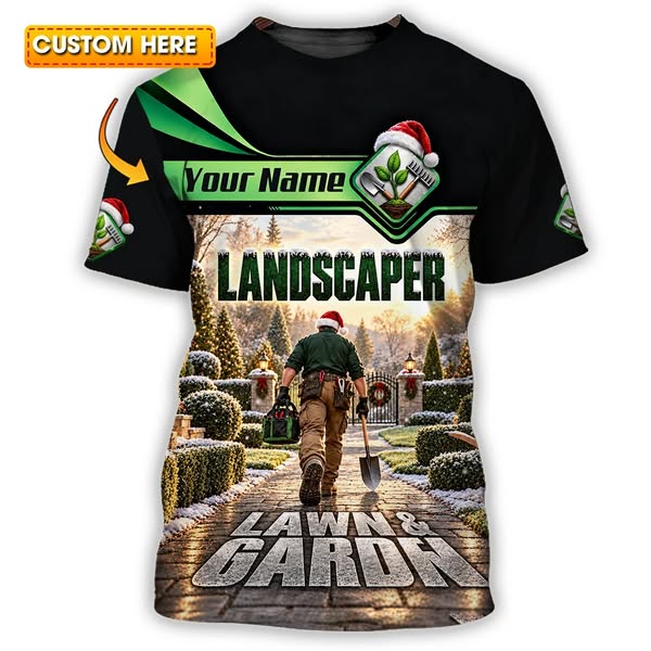 Landscaper's Perfect Shirts Custom Name for You!