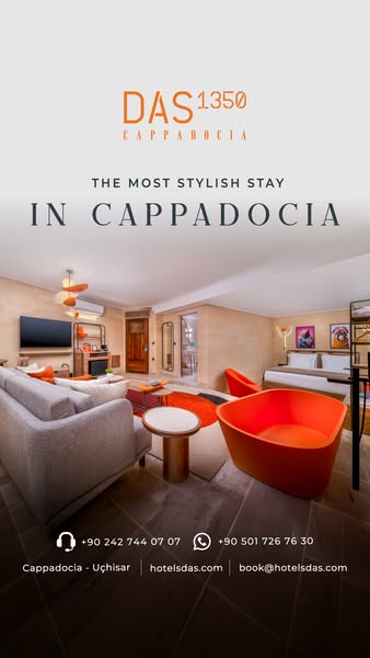Cappadocia’s Most Stylish Stay | DAS 1350