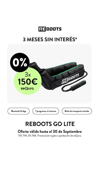 3 meses sin intereses en las botas GO LITE