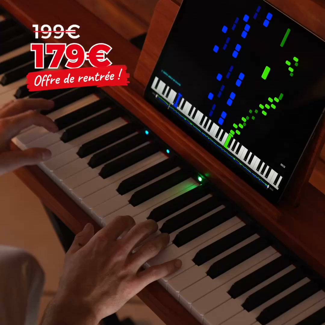 20€ sur le Piano LED !