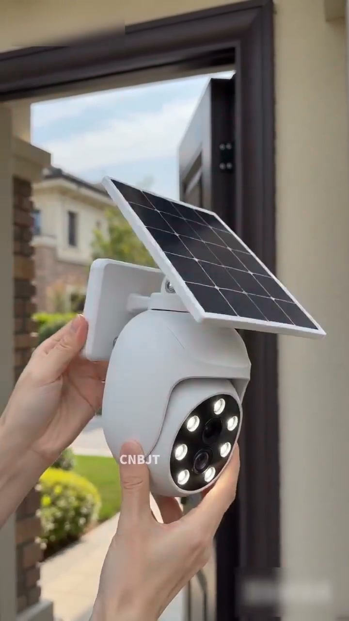 Smart Solar Lighting for Outdoor Security