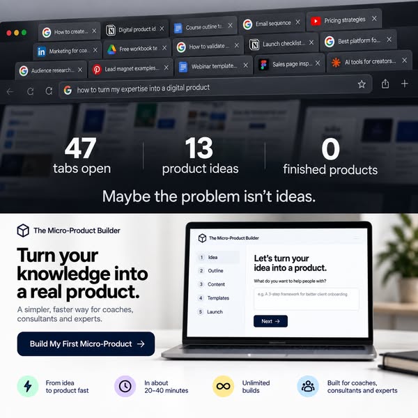 Don't turn a small product into a six-month project.