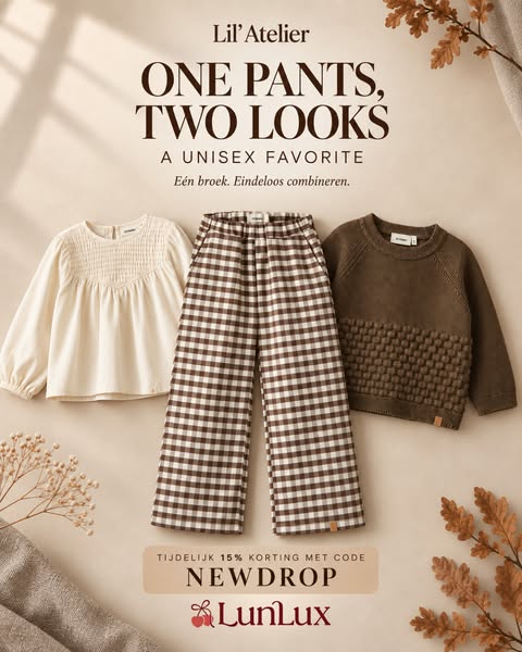 Eén broek, twee looks