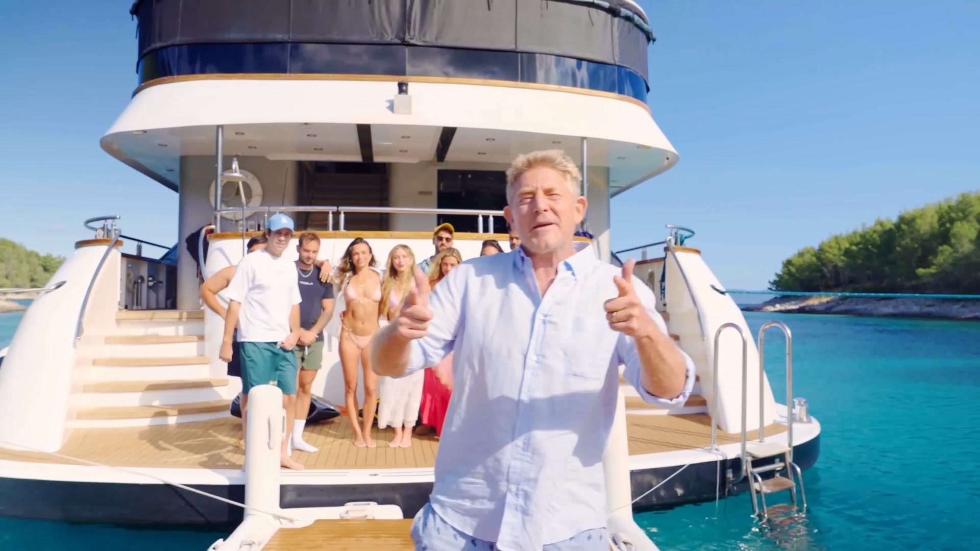 One yacht. One plan. 28 people.