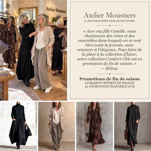 Des robes longues qui tombent bien, du matin au soir